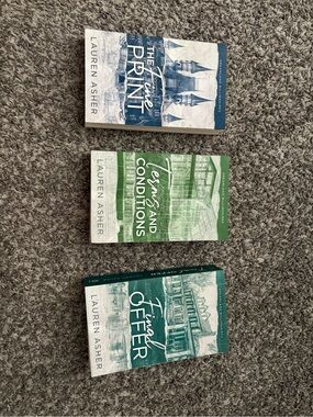 Lauren Asher Three-Book Set — dreamland billionaires series